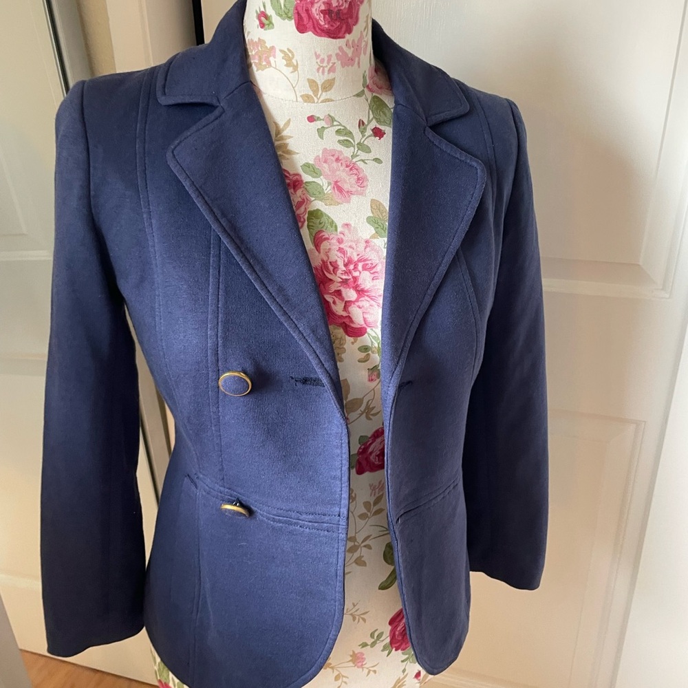 Preowned- Vintage H&M Long Sleeve Single Breasted Blazer Womens (Size US4) - Picture 1 of 15
